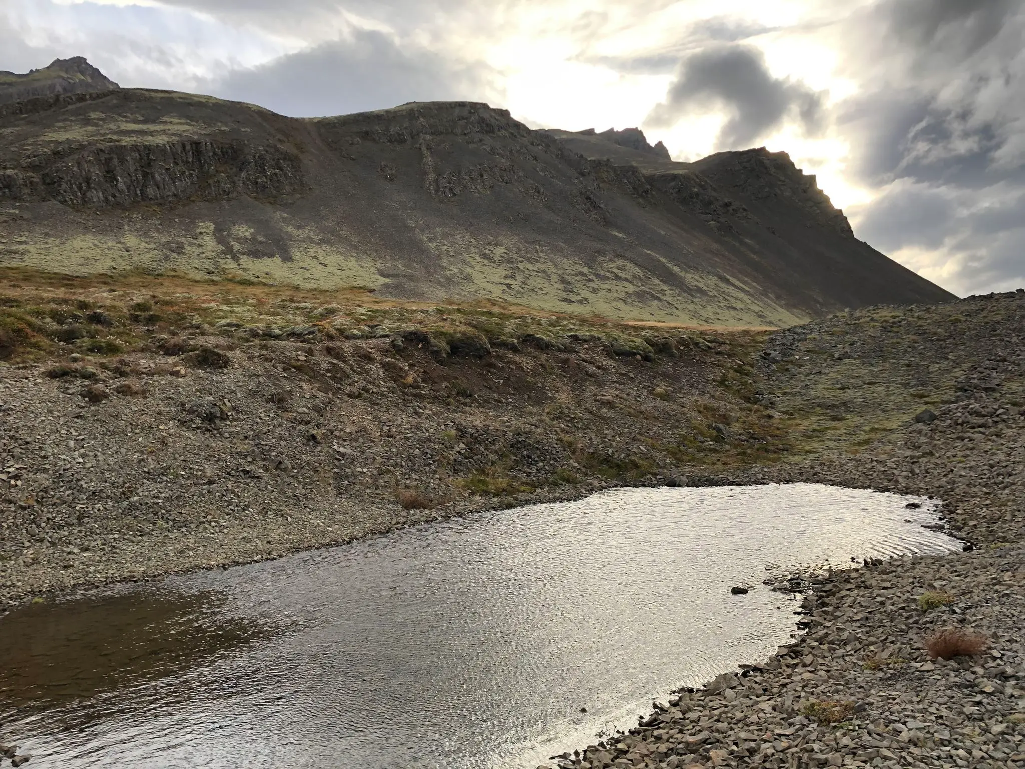 Bypass a small pond