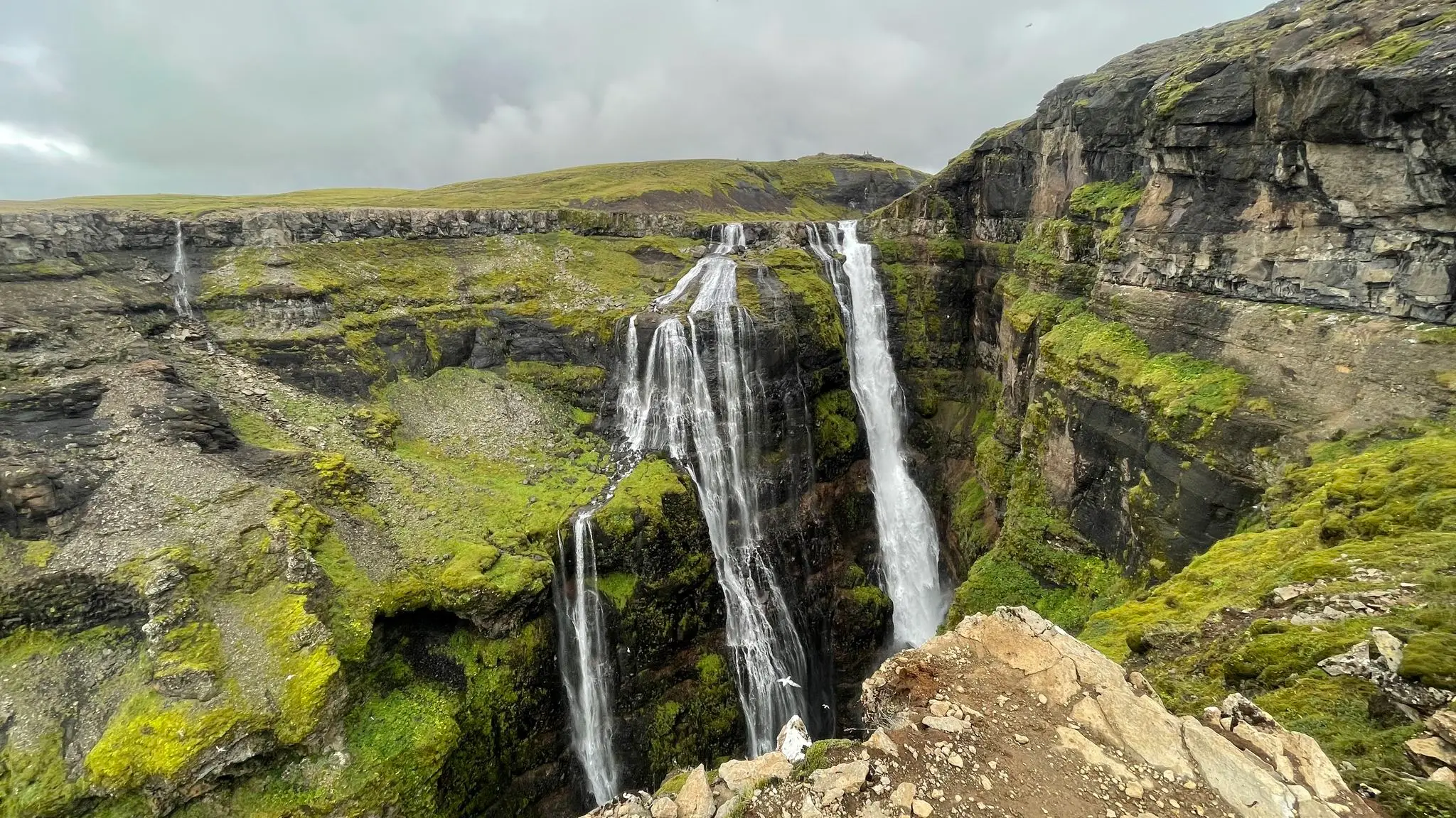 Upper Glymur waterfall