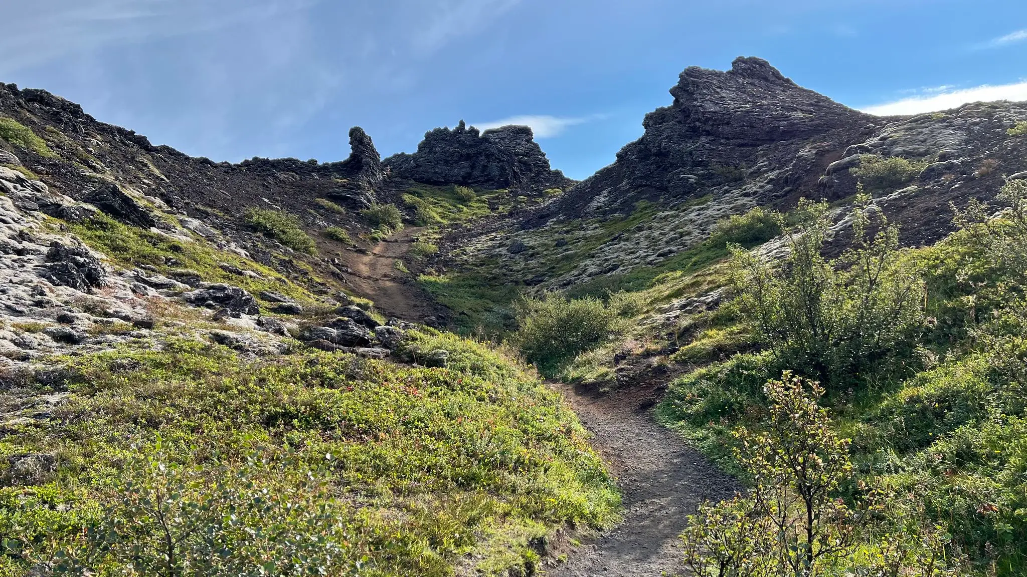 Start ascending at 2km