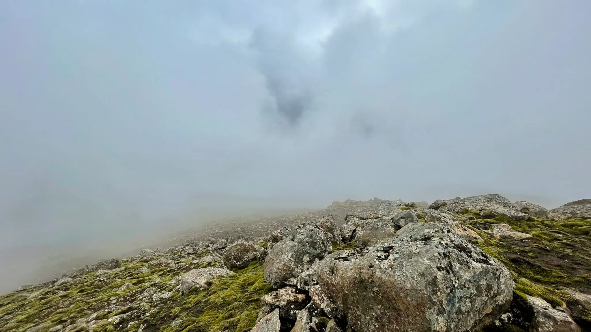 Highest point is not very prominent