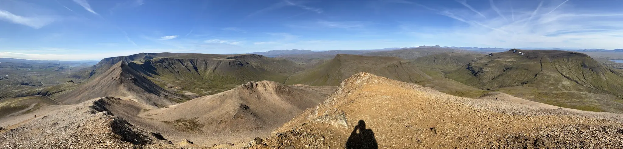 Esja panorama from the peak