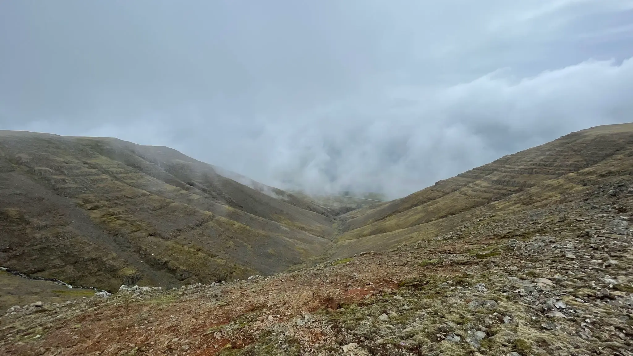 Kúludalsá ravine at 6.5km