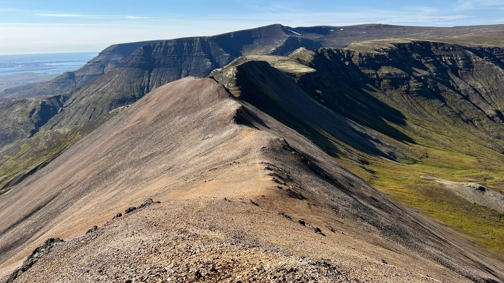 Ridge walk continues