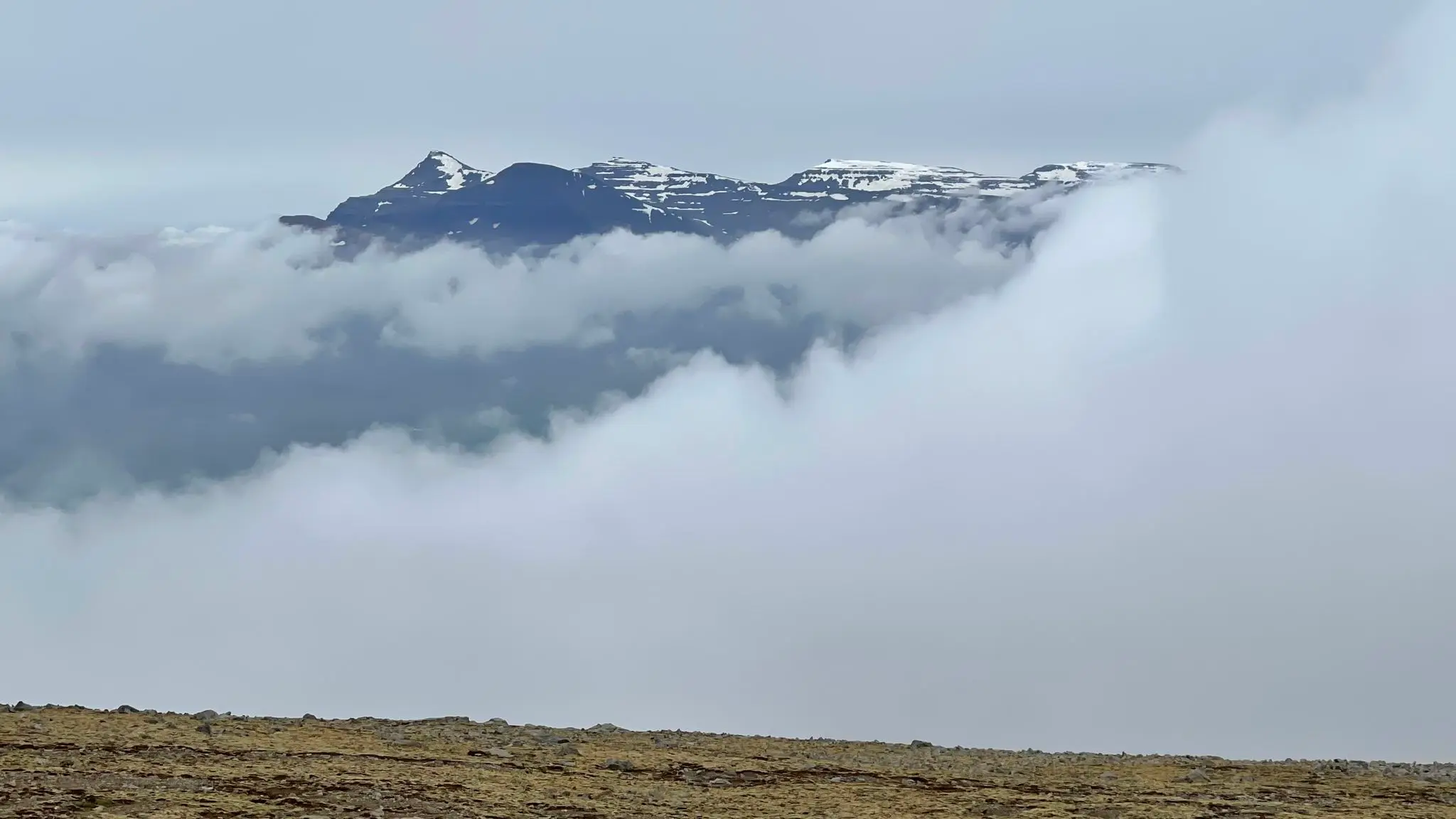 Skarðsheiði range viewed from Akrafjall