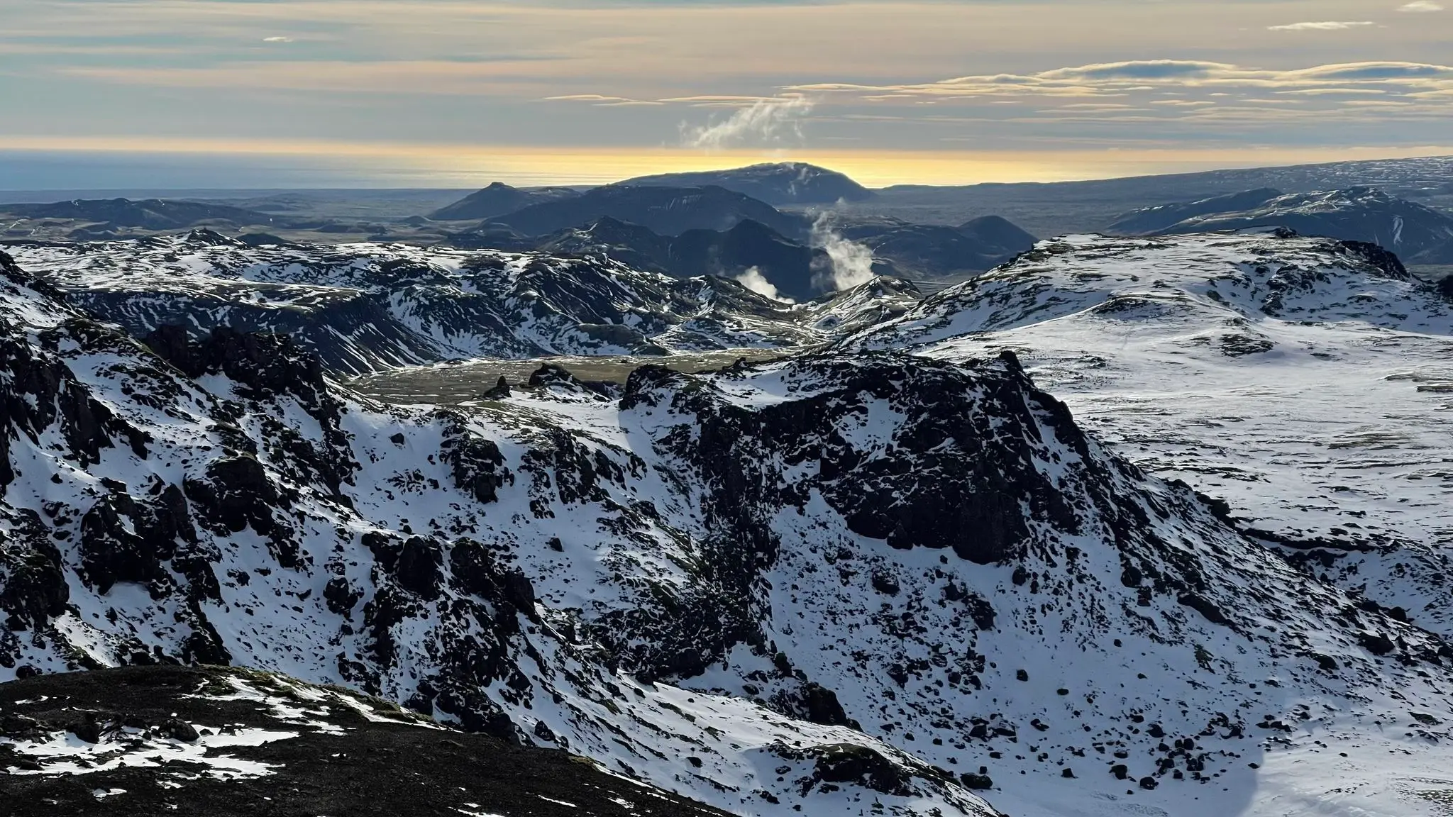 South view from the top