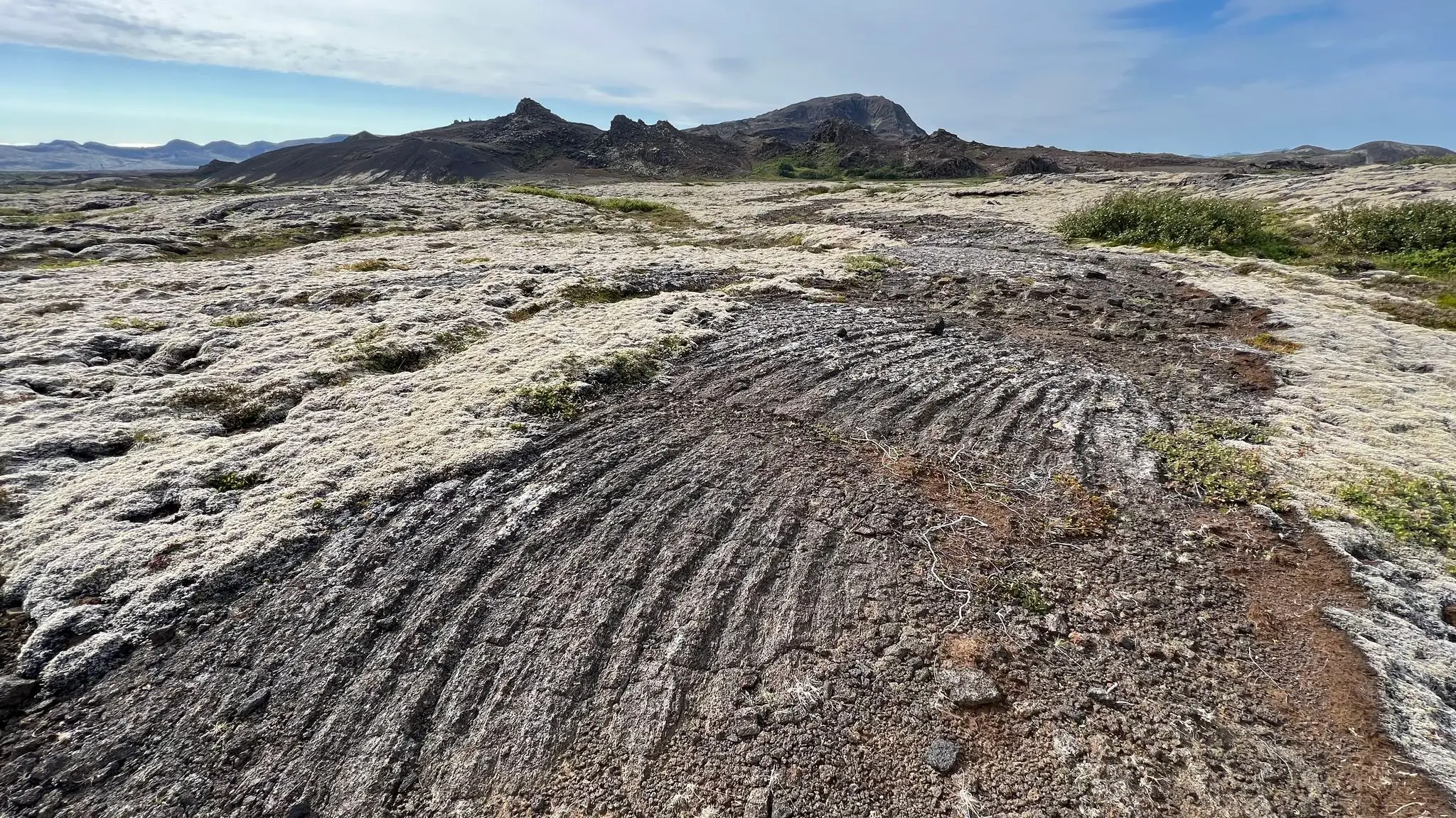 Ancient lava flows