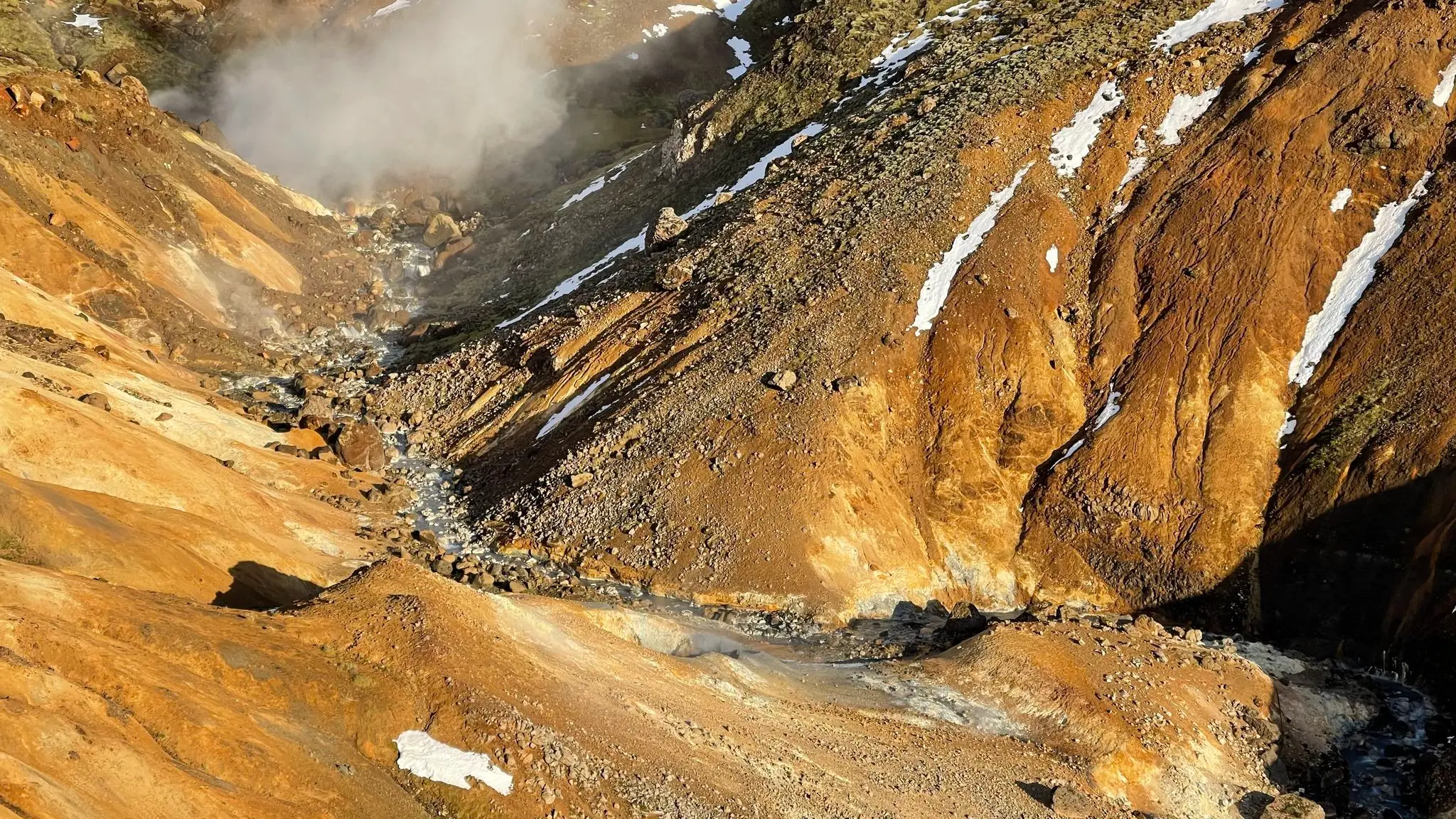 Geothermal stream