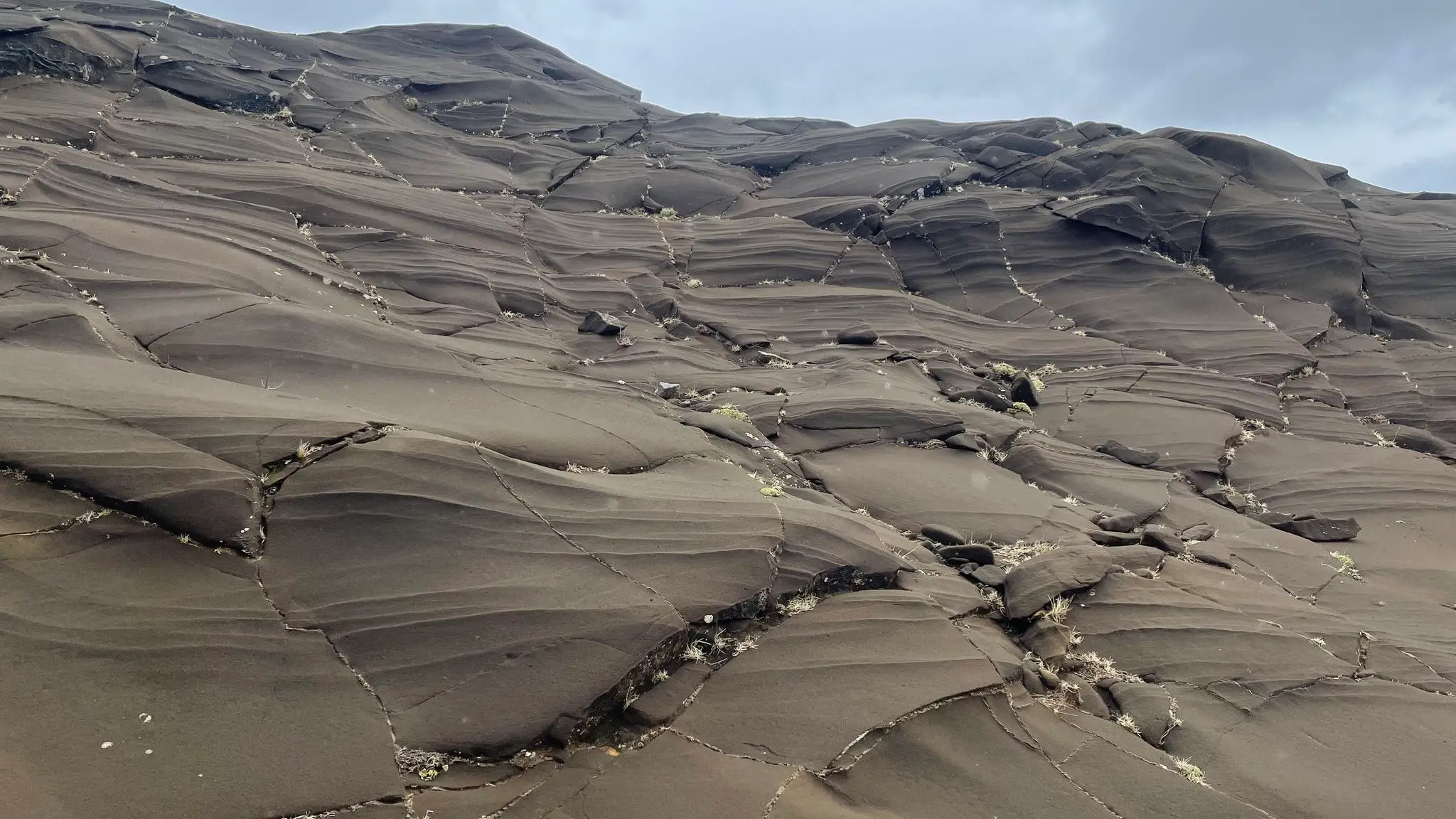 Interesting erosion patterns